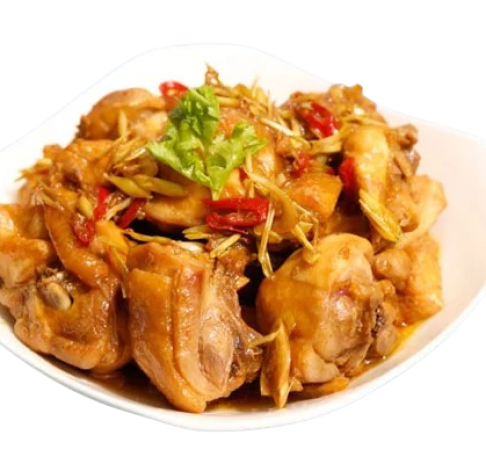 Gà xào sả ớt