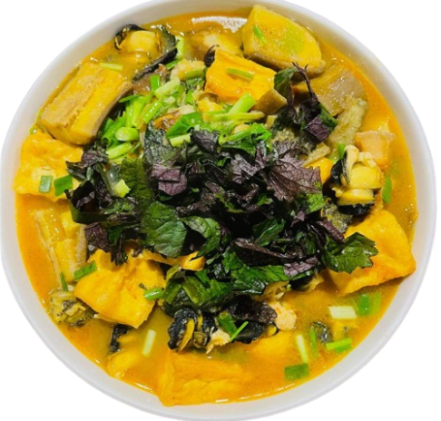 Ốc xào chuối