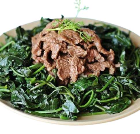 Rau lang xào bò