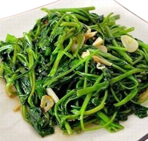 Rau lang xào tỏi